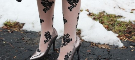 Spring tights with va-va-voom