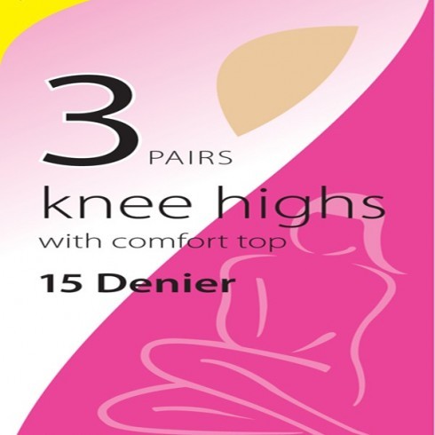 JOANNA GRAY KNEE HIGH 4-7 BLACK