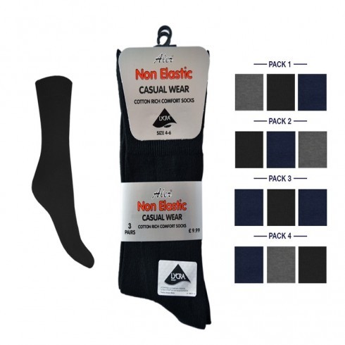 NON ELASTIC DARK ASSORTED