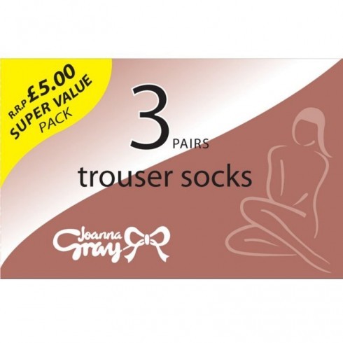 JOANNA GRAY TROUSER SOCKS