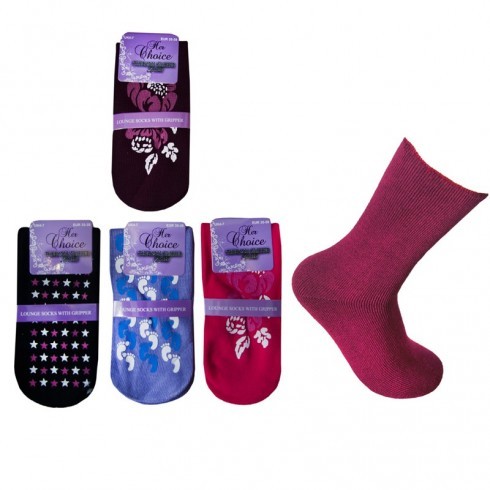 LADIES NON SLIP SOCKS