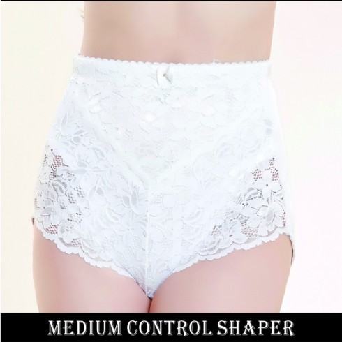 LADIES LACE FRONT MEDIUM CONTROL BRIEF