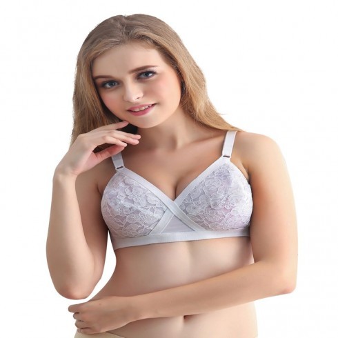 WOMENS CROSS FIT BRA WHITE 40C