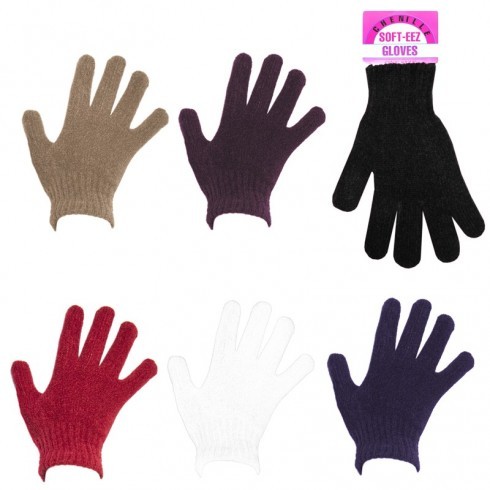 LADIES CHENILE TOUCH GLOVES