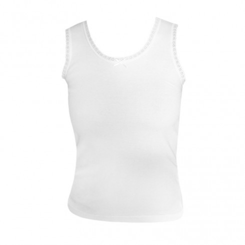 GIRLS COTTON VESTS 