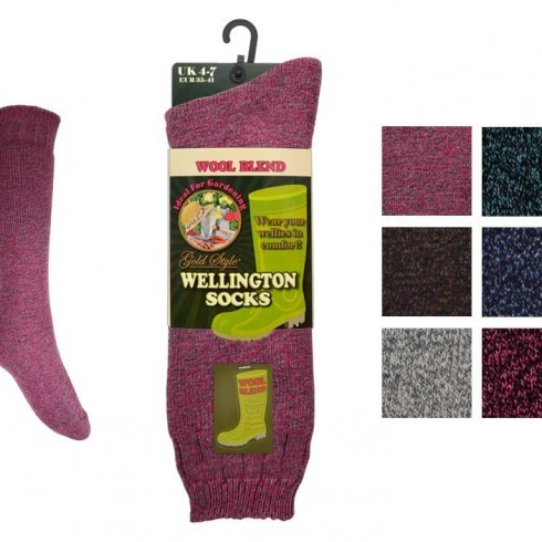 Ladies Wellington Boot Socks