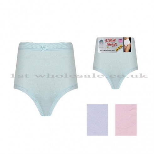 FULL MAMA BRIEFS PASTEL SHADES