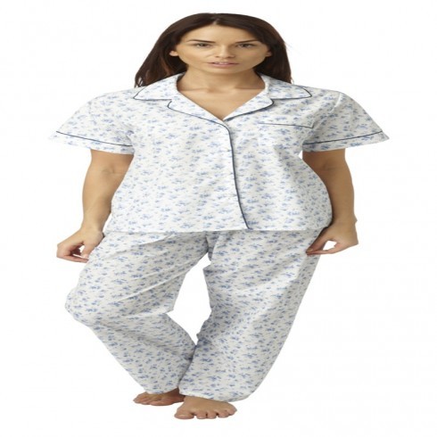 LADIES SHORT SLEEVE COTTON PJ