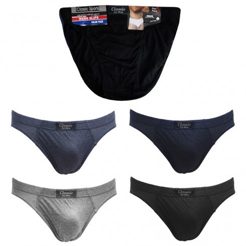 MENS TUNNEL ELASTICATED SLIP BRIEFS