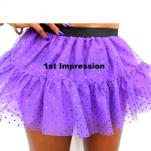 SEQUIN TUTU IN PURPLE