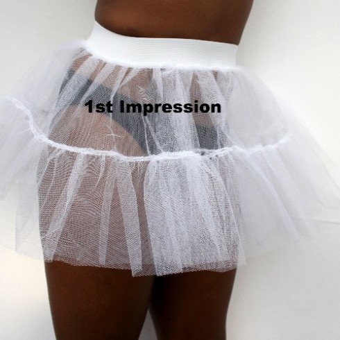 2 LAYER TUTU TUTU ONE SIZE RED
