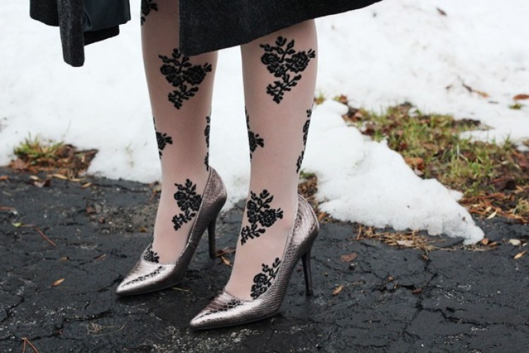 Spring tights with va-va-voom