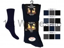 BIGFOOT 100% NON ELASTIC DARK ASSORTED SOCKS