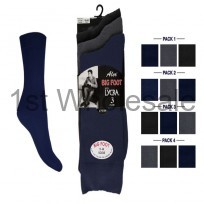 BIGFOOT LYCRA SOCKS DARK ASSORTED