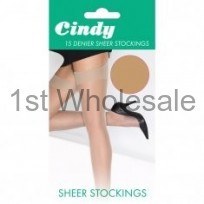 CINDY 15 DENIER SMOOTH KNIT STOCKING