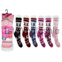 LADIES COZEE THERMAL LINED SOCKS