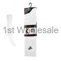 WHITE LYCRA ANKLE SOCKS