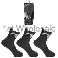 LYCRA ANKLE SOCKS WITH BOW