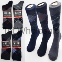 MENS 3PK ARGYLE SOCKS
