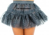 3 LAYER TUTU IN BLACK SEQUIN