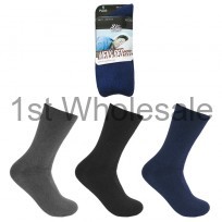 MENS BED SOCKS , BLACK NAVYGREY