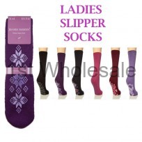 LADIES JENNIFER ANDERTON SLIPPER SOCKS