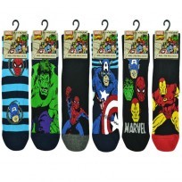 MARVEL OFFICIAL MENS SOCKS