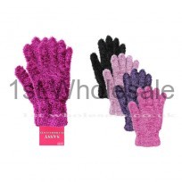 DARK PASTEL FEATHER TOUCH GLOVES