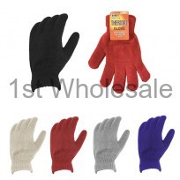 LADIES THERMAL GLOVES ASSORTED COLOURS