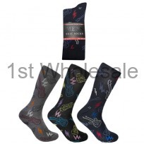 MENS DESIGN SOCKS MUSIC DESIGN