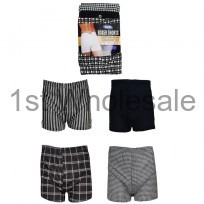 100% COTTON 3PK WOVEN BOXER SHORTS