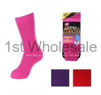 LADIES HOTSOX IN PLAIN ASSORTED COLOURS