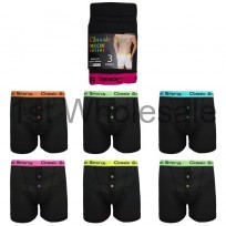 MENS NEON BAND BOXER SHORTS